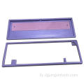Toetseboerd Casp Custom Stainless Steel Keyboard Keyboard Gewichblok